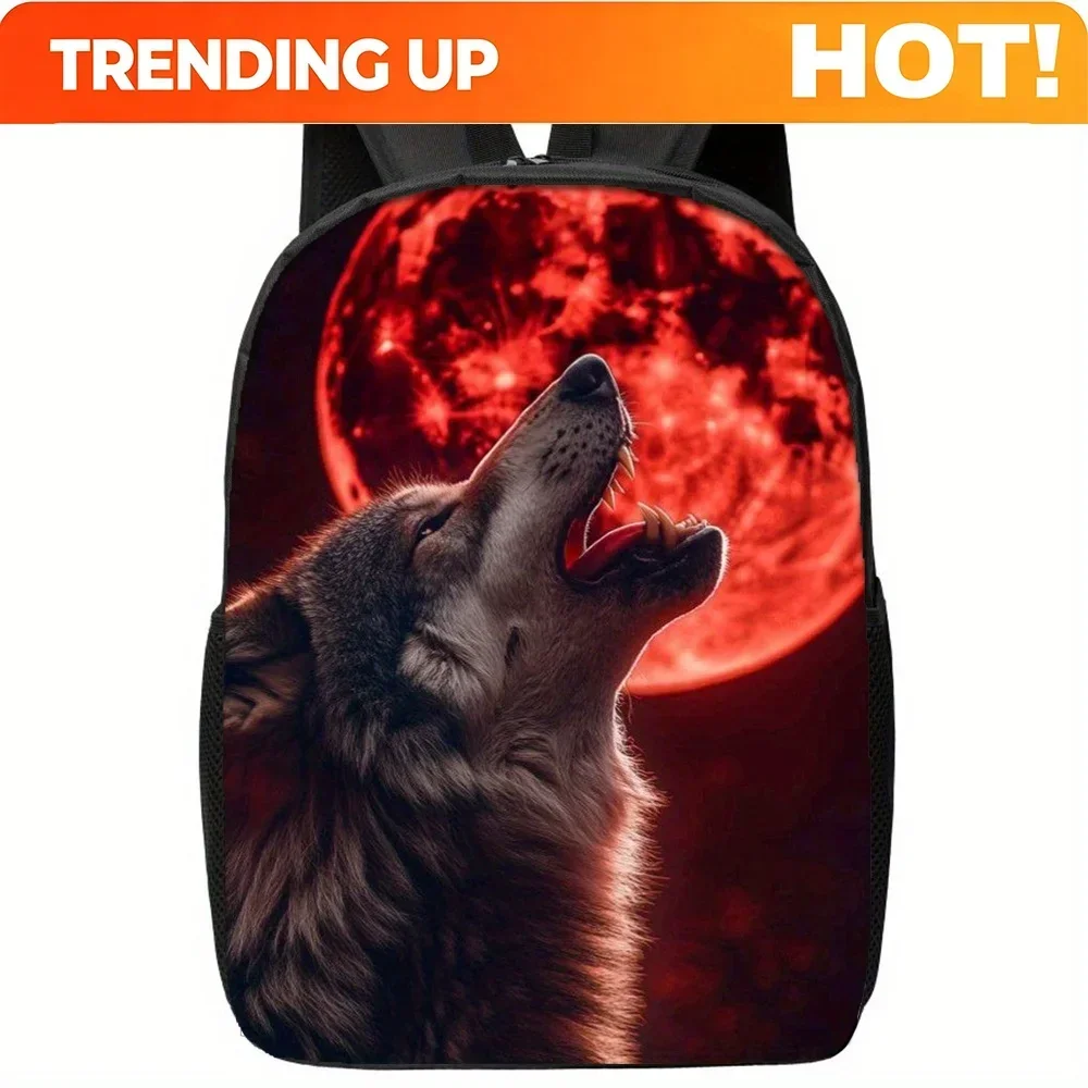 Custom Bag BagLeisure Backpack, Adjustable Shoulder Strap, Sports Style, Cartoon Print Design With Colorful And Unique Pe