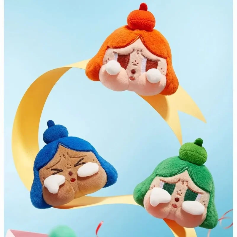 

100% Origina POP MART CRYBABY Cheer Up Baby Series Rainbow Plush Blind Box Pendant Cute Backpack Charm For Toy Collectors