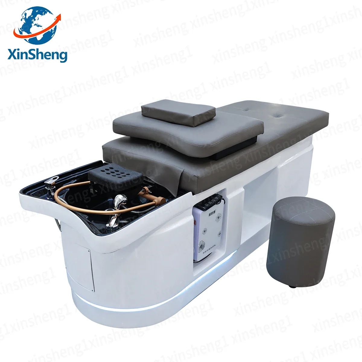 XinSheng Table de Massage lit de Massage shampooing lits tête SPA Salon meubles équipement de lavage des cheveux soins de beauté lit canapé coussin