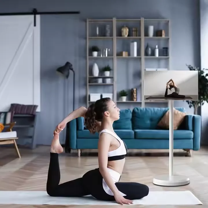 Caison 21,5-дюймовый сенсорный монитор Android TV интерактивный портативный смарт-телевизор для домашнего бизнеса цифровой стенд дисплей