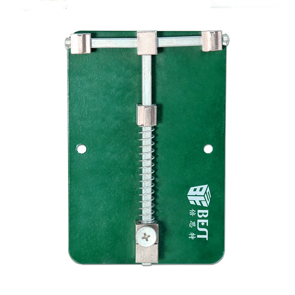 Universele PCB Houder Jig Armatuur Klem Groen Geschilderd Roestvrij Stalen Bodemplaat Moederbord PCB Printplaat Houder