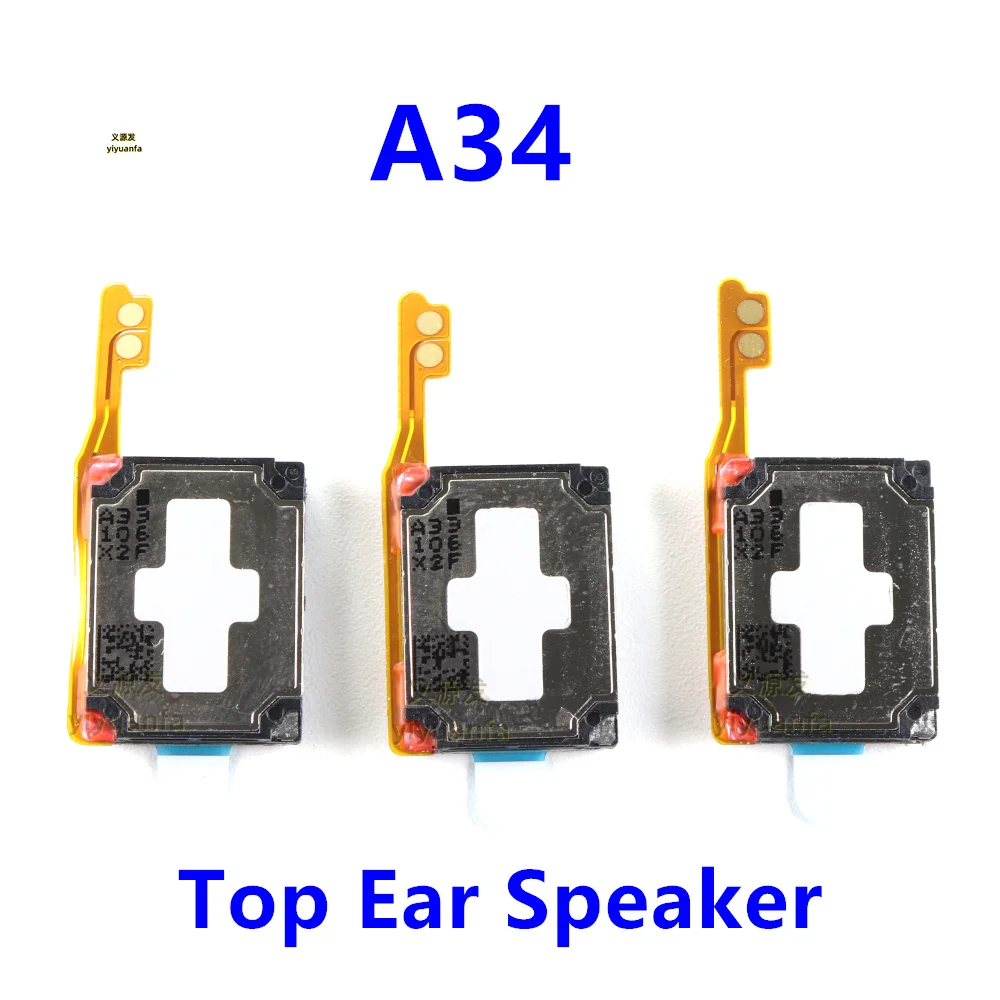 1-10pcs Earpiece For Samsung Galaxy A34 SM-A346B A346 Top Ear Speaker Earphone Sound Front Receiver Repair Spare Parts