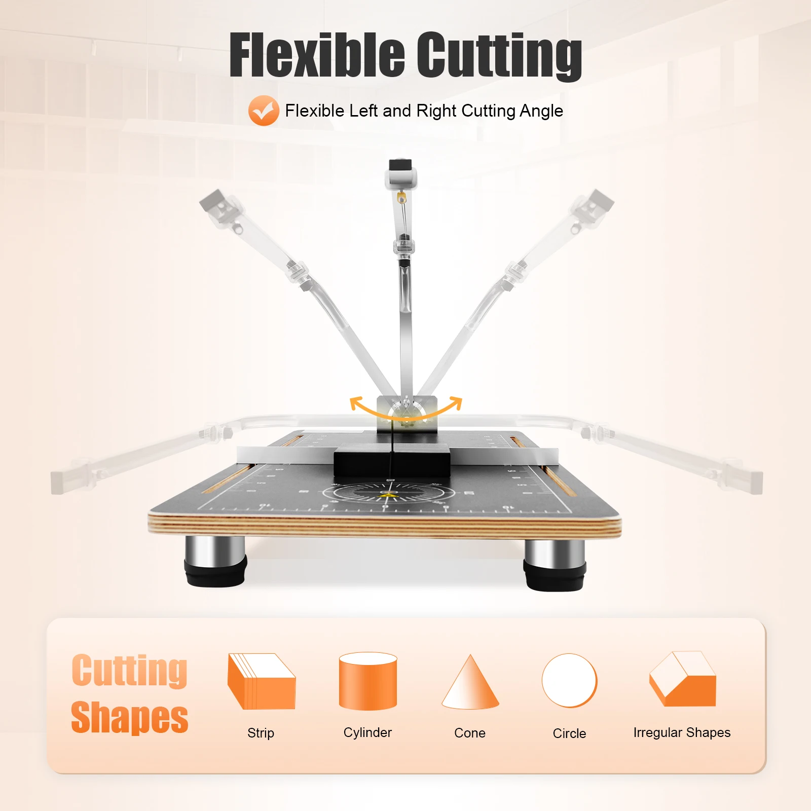 طاولة قطع رغوة الأسلاك الساخنة 38 × 78 سم، آلة قطع الرغوة القابلة للتعديل، قاطع الأسلاك الساخنة 24 وات توافق واسع 50-300 ℃
