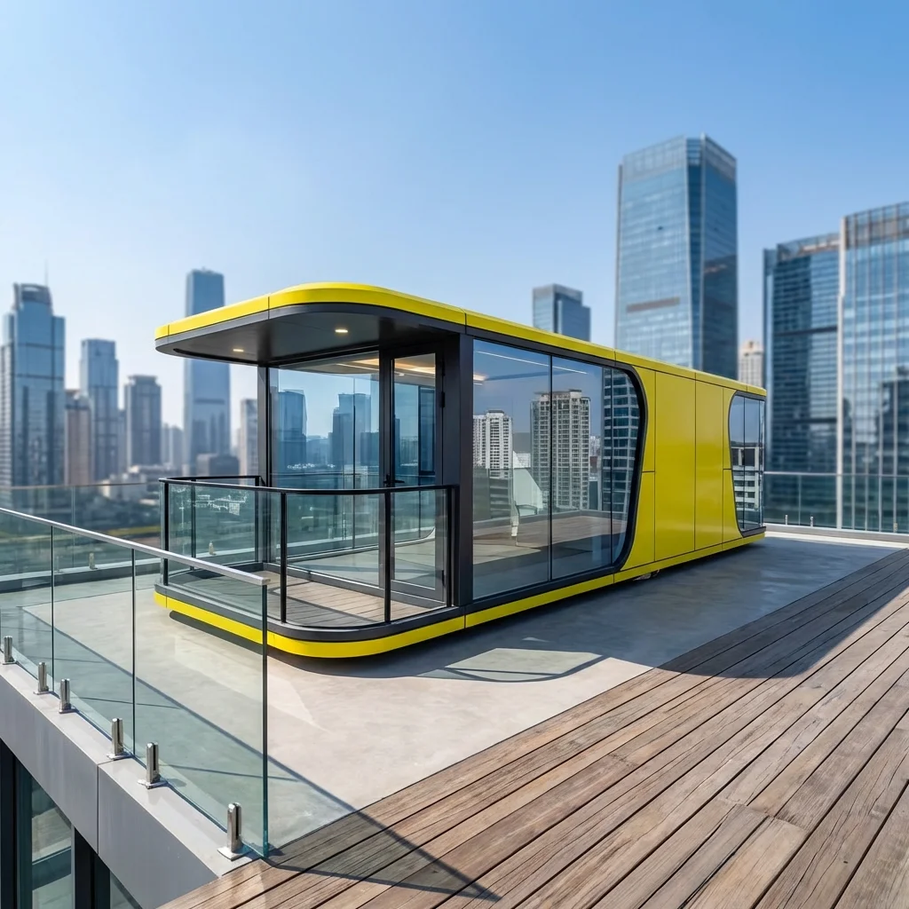 Prefab Gaming Mobile Modular Prefabricated Modern Hotel Model Selling Space Capsule