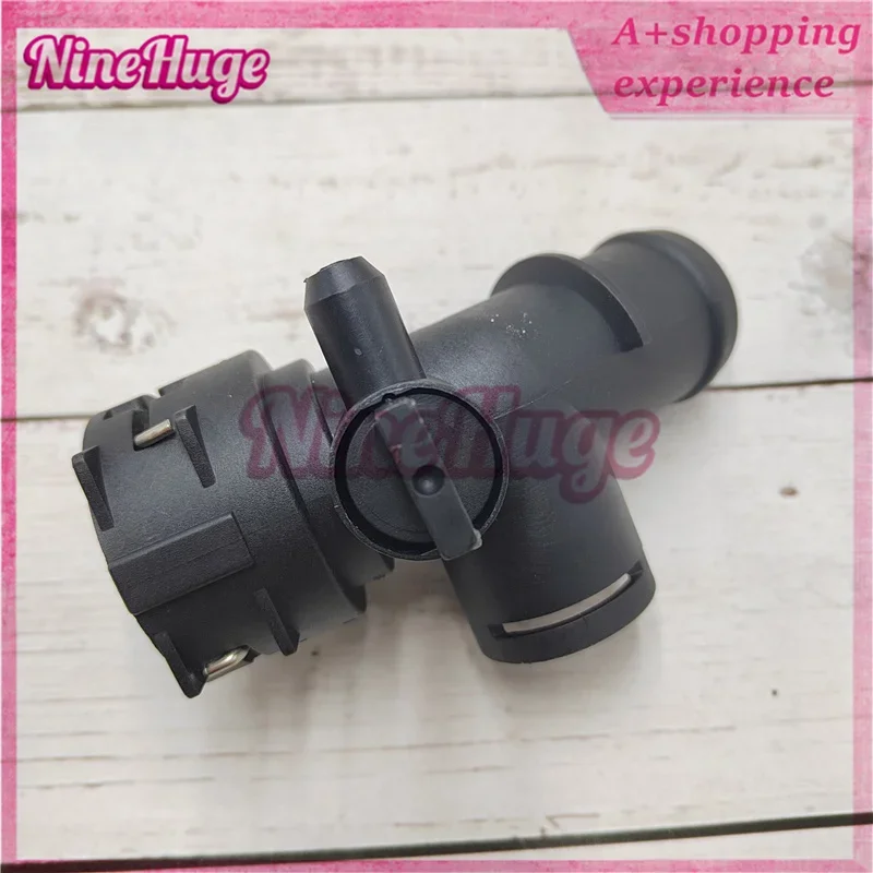 1x-クーラー下部冷却水ホース速効性カップリングフランジアウディ-a4-b8-s4-2013-2015-a5-s5-q5-8k-0122293-ae