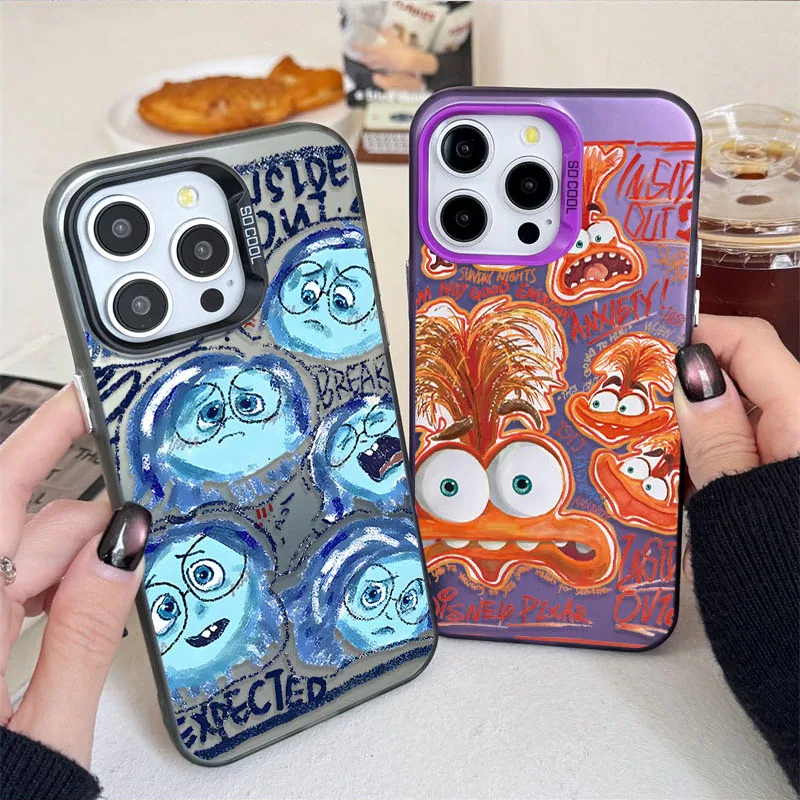 Disney Inside Out 2 Sadness Case for Xiaomi POCO X6 X5 X3 NFC F3 F4 GT F5 F6 M6 Pro 4G M5S C65 Mi 13T 12T 14 13 12 11 Lite 5G NE