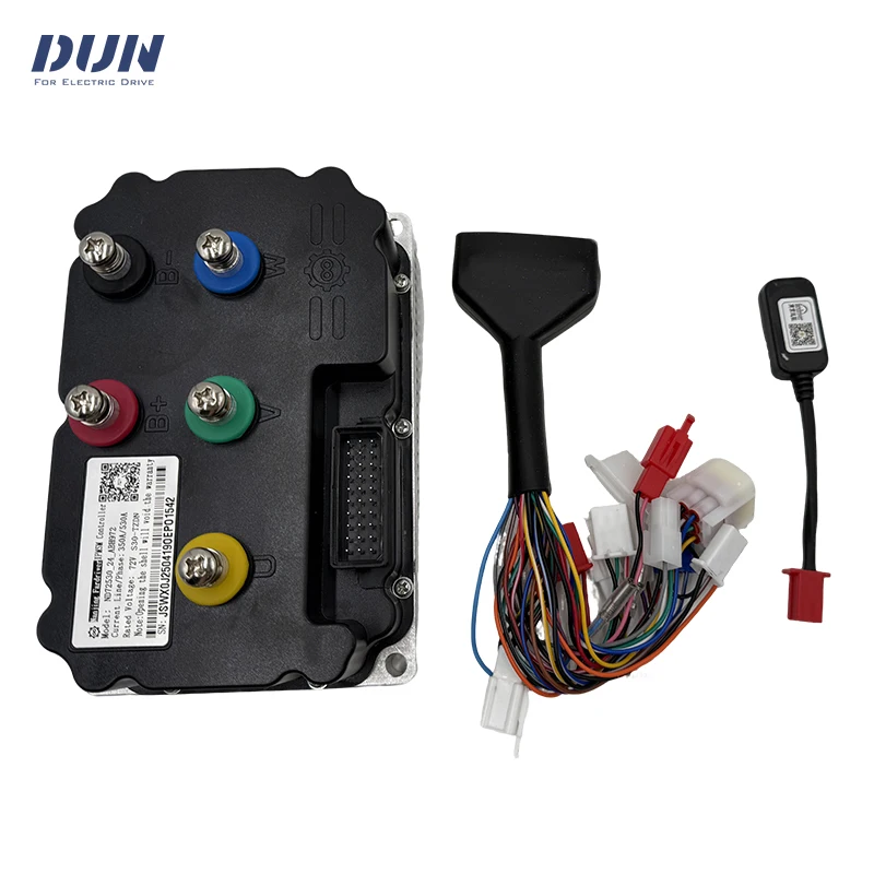 

ND84530 84V Brushless BLDC Hall Sensor Sine Wave Programmable Controller for 5000W Motor