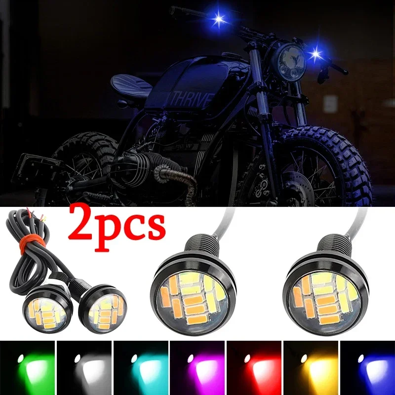 Aircraft light motorcycle Eagle Eye LED flashing light motorcycle  and decoration car grille taillights navigation strobe lights