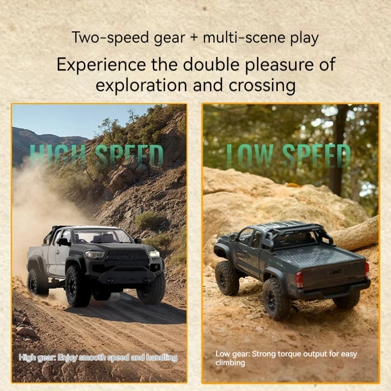 FCX24M 2025 RC simulatie klimauto - FMS 1/24 off-road speelgoed met afstandsbediening voor kinderen