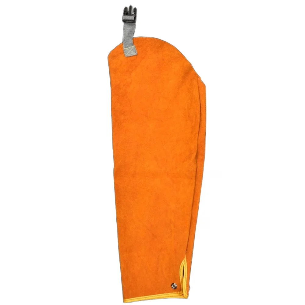Welding Sleeves Built with Thick Cowhide Lining to Insulate Against High Heat While Maintaining Mobility and Fit