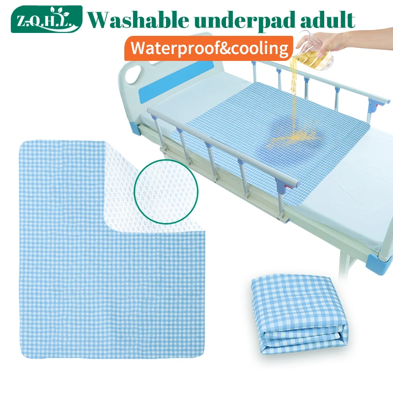Waterproof Cooling bed sheet for Summer washable and dryable