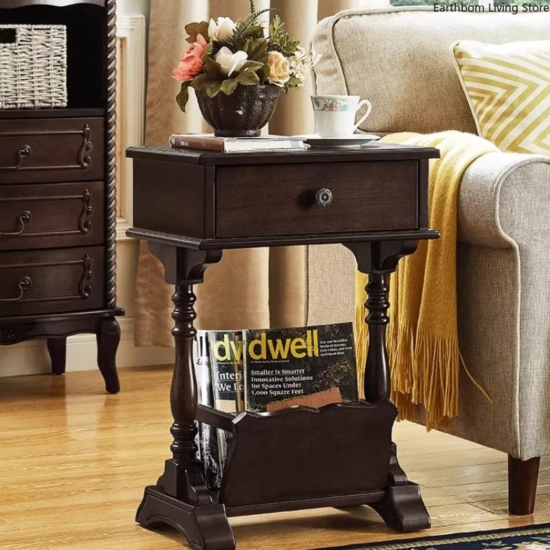 American-style Magazine Racks Table Made Solid Home Magazine Racks Storage Living Room Office Furniture Das Magazin ZY40ZZJ