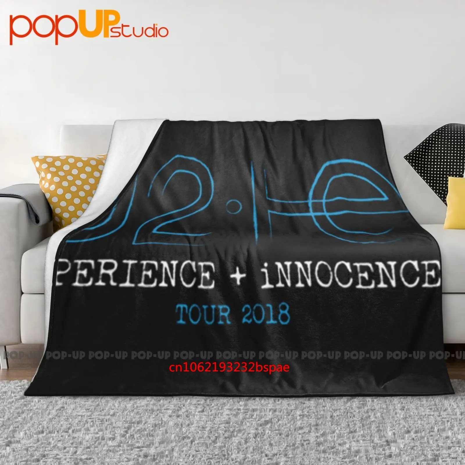 U2 Experience Innocence Logo Bono Cobertor Ultra Macio Colcha Capa de Sofá de Inverno Capas de Cama