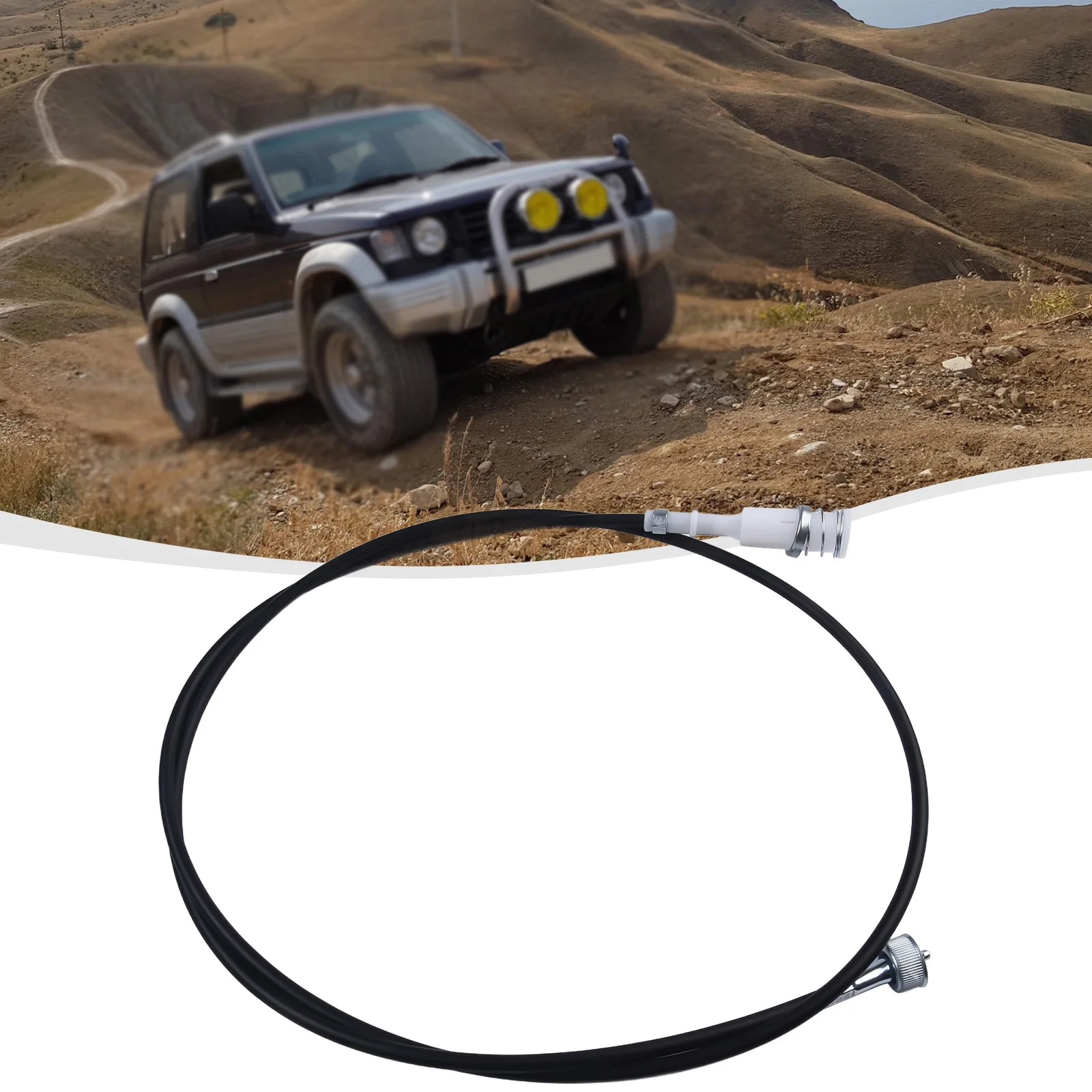 Speedometer Cable Fits For Mitsubishi For Pajero For Montero MB652271 1pc Black Auto Acesssories Tools