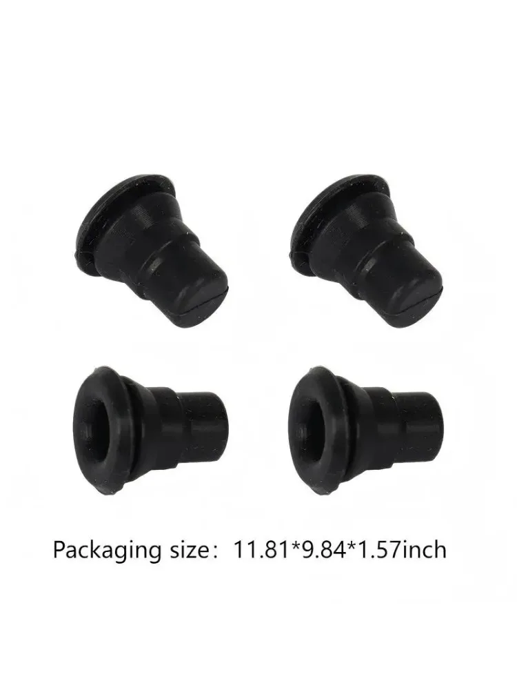 4 Stück SSPA0047 RV-Gummi-Stützösen, schwarz, langlebig, für Thetford Spinflo Typ Wohnmobil, Wohnwagen, Camper Van, RV-Zubehör