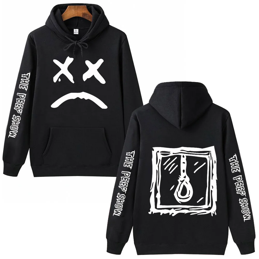 

Lil Peep Hell Boy Hoodie Harajuku Pullover Tops Streetwear Fans Gift