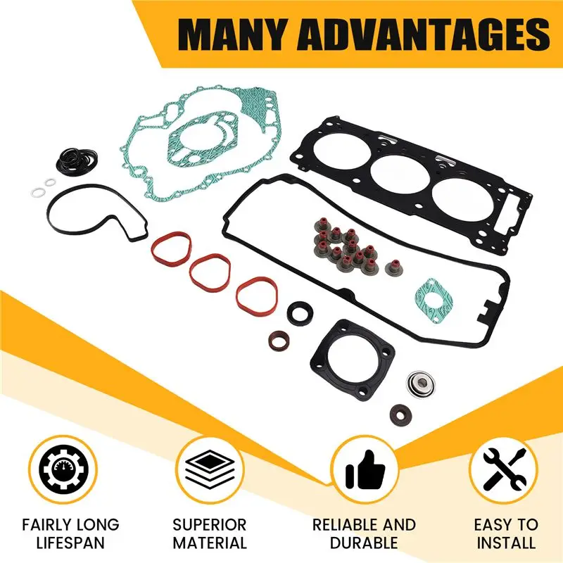 Jetski Cylinder Head Gasket Seal Kit Cylinder Head Gasket Seal Kit Seal Kit For Sea-Doo-L94A