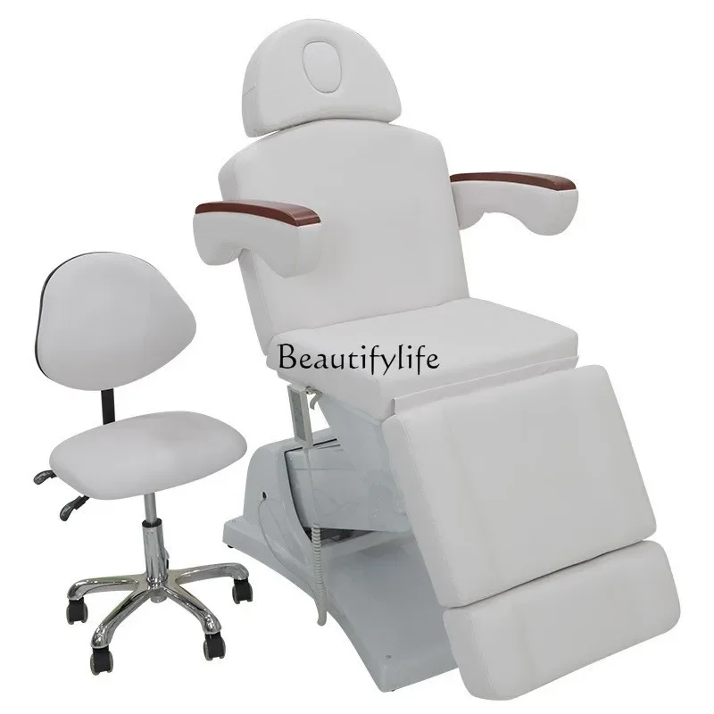 Electric Lift Beauty Care Bed Special Tattoo Embroidery for Beauty Salon Ear Cleaning Physiotherapy Bed