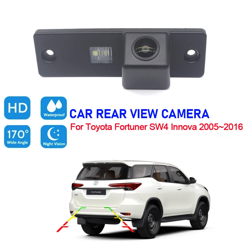 170 Degree 1080x72P HD Night Vision Special Vehicle Rear View Camera For Toyota Fortuner SW4 Innova 2005~2014 2015 2016 Car