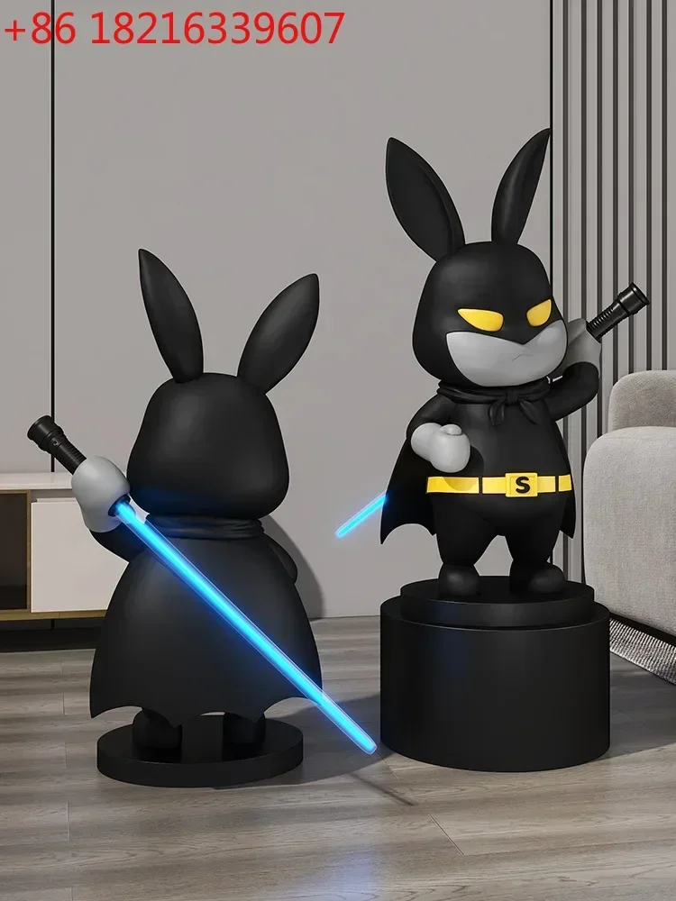 TAO Dark Art Indoor Home Decor Trend Lightsaber Statue Sculpture Floor Ornament Large Decorations Beside Living Room Sofa TV Cab