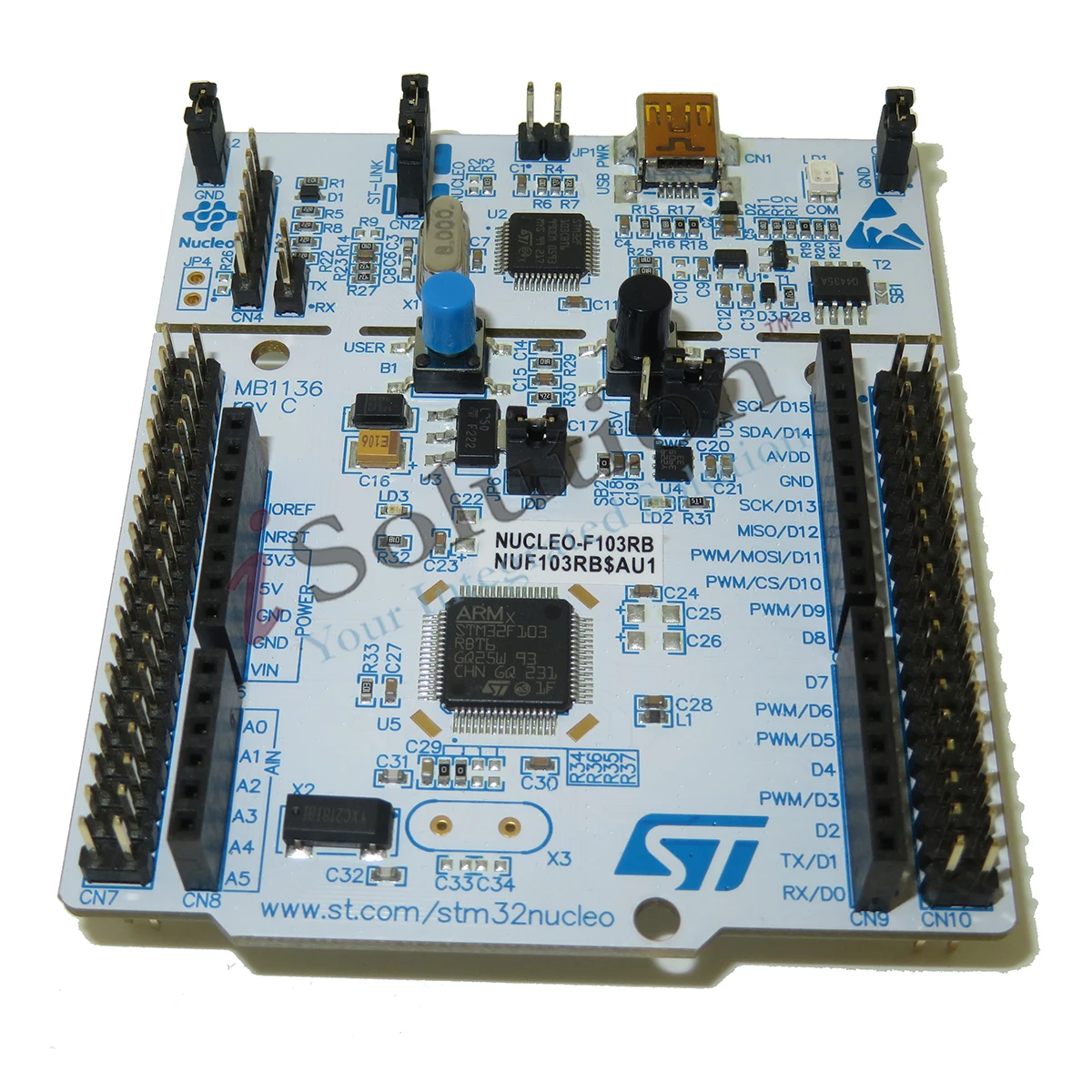 STM32 NUCLEO Original NUCLEO-F103RB STM32F1 STM32F103 STM32 Board with Embedded ST-LINK