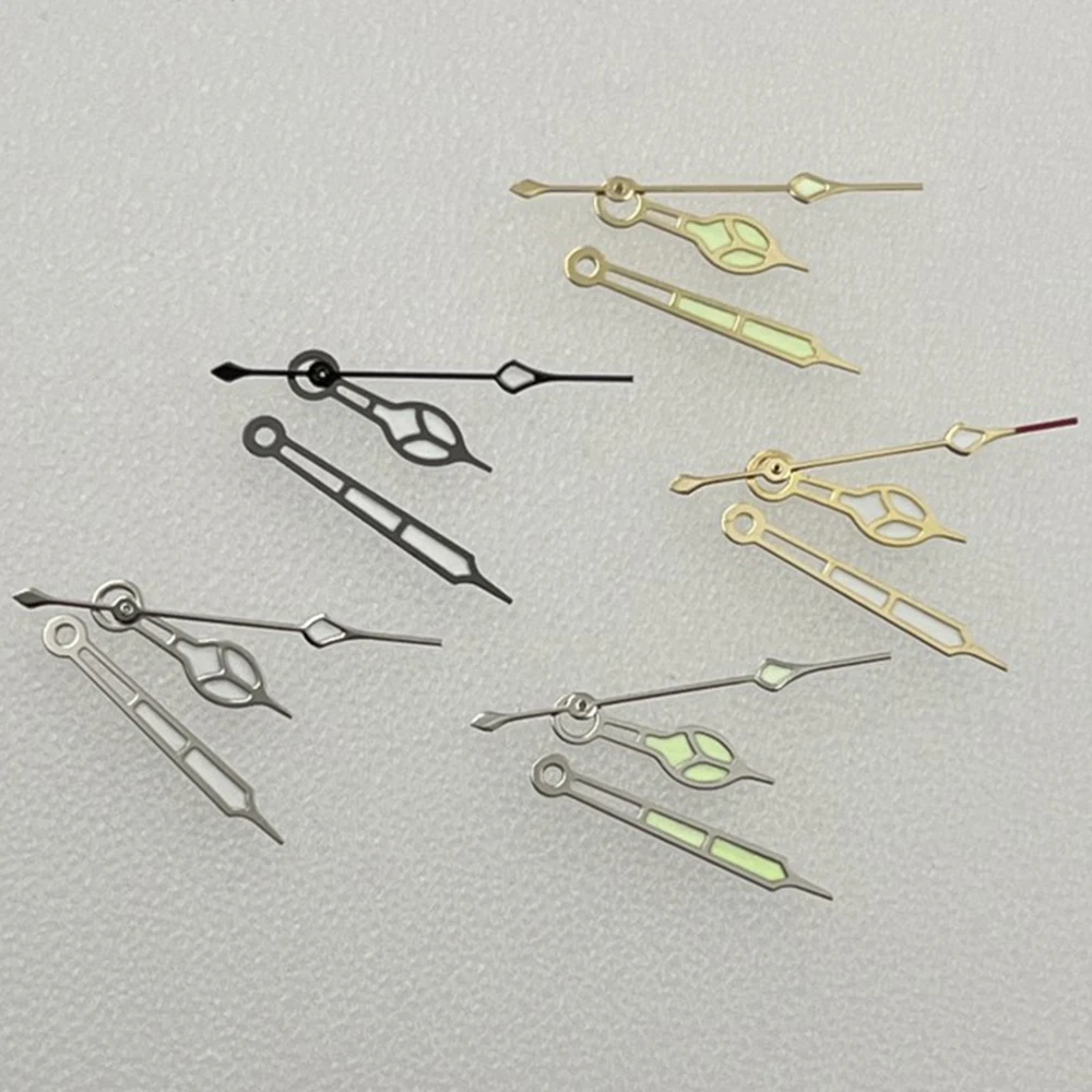 

NH35 Hands Green Luminous Pointers 3Pins Stainless Steel Watch Hands for NH34 NH35 NH36 Movement Mechanical Watches Accessories