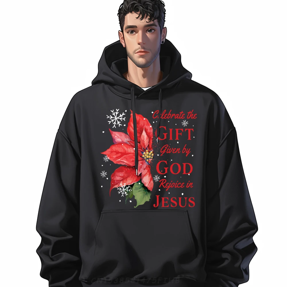 

Celebrate Jesus Birth Christian Christmas Cute Oversized Hoodies Sale HOLIDAYS Men 's New In Hoodies & Sweatshirts Long Sleeve