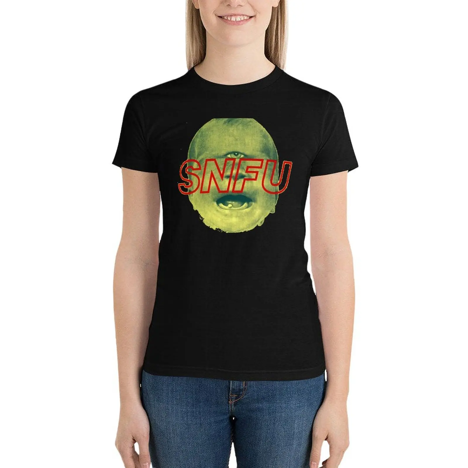 SNFU - And No One Else Wanted To Play T-Shirt graphics aesthetic clothes oversized Blouse t-shirt dress for Women plus size sexy