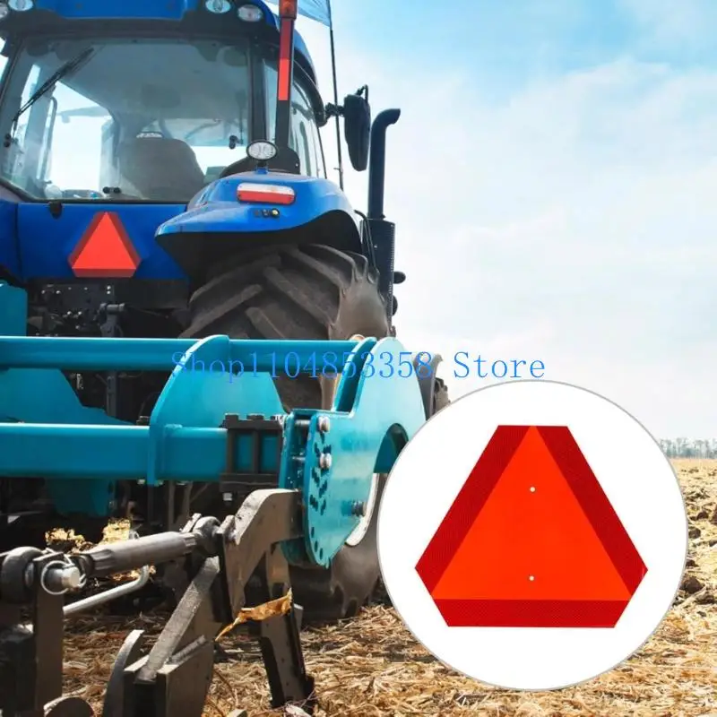 

652F Reflective Slow Moving Vehicle with Installation Bracket High Visibility Safety