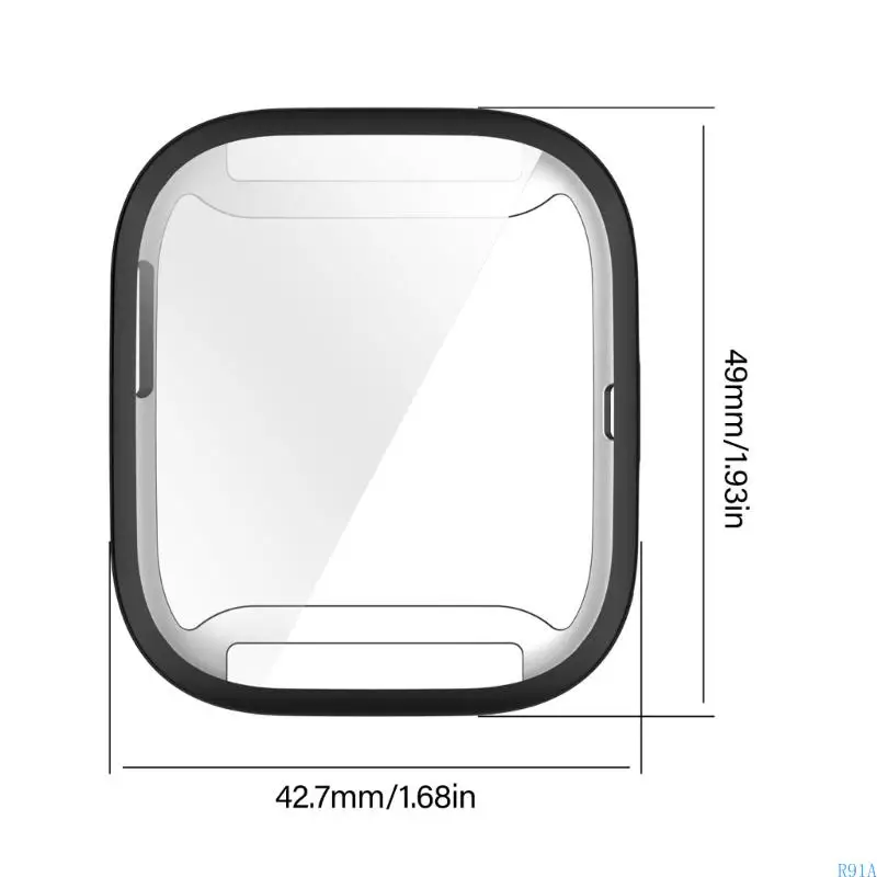 R91A柔軟な保護カバーBIP6 A2435ショック吸収のためのボタンへのフルアクセス