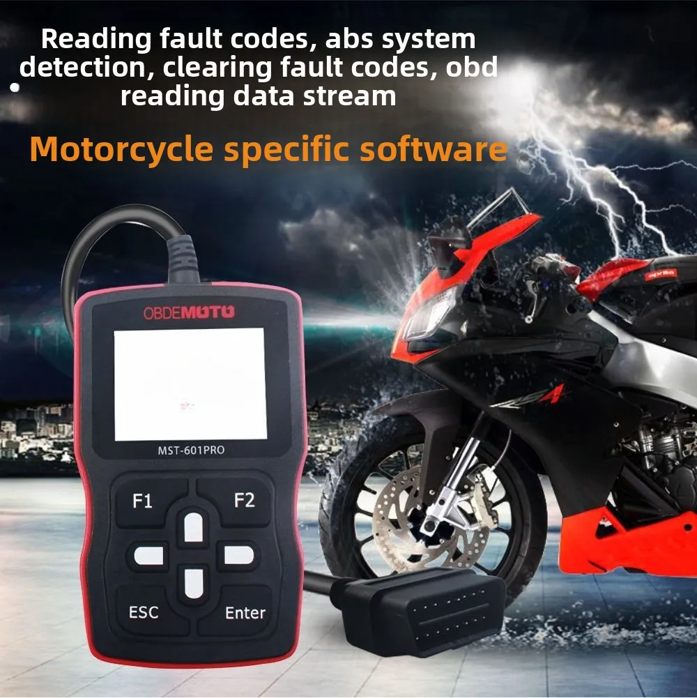National three or four decoder for Honda Suzuki Yamaha motorcycle diagnostic scanner MST-601Pro instrument