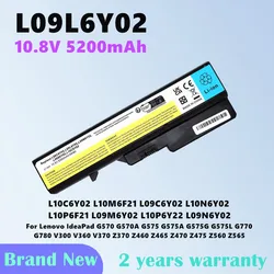 Laptop Battery for Lenovo IdeaPad G570 G570A G575 G575A G575G G575L G770 G780 V300 V360 V370 Z370 Z460 Z465 Z470 Z475 Z560 Z565