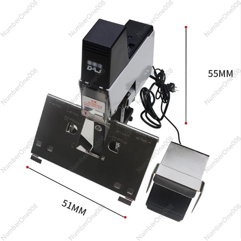 106 Electric Auto Rapid Stapler Binder machine 2-30sheets Heavy Duty Electric Flat and Saddle Stapler