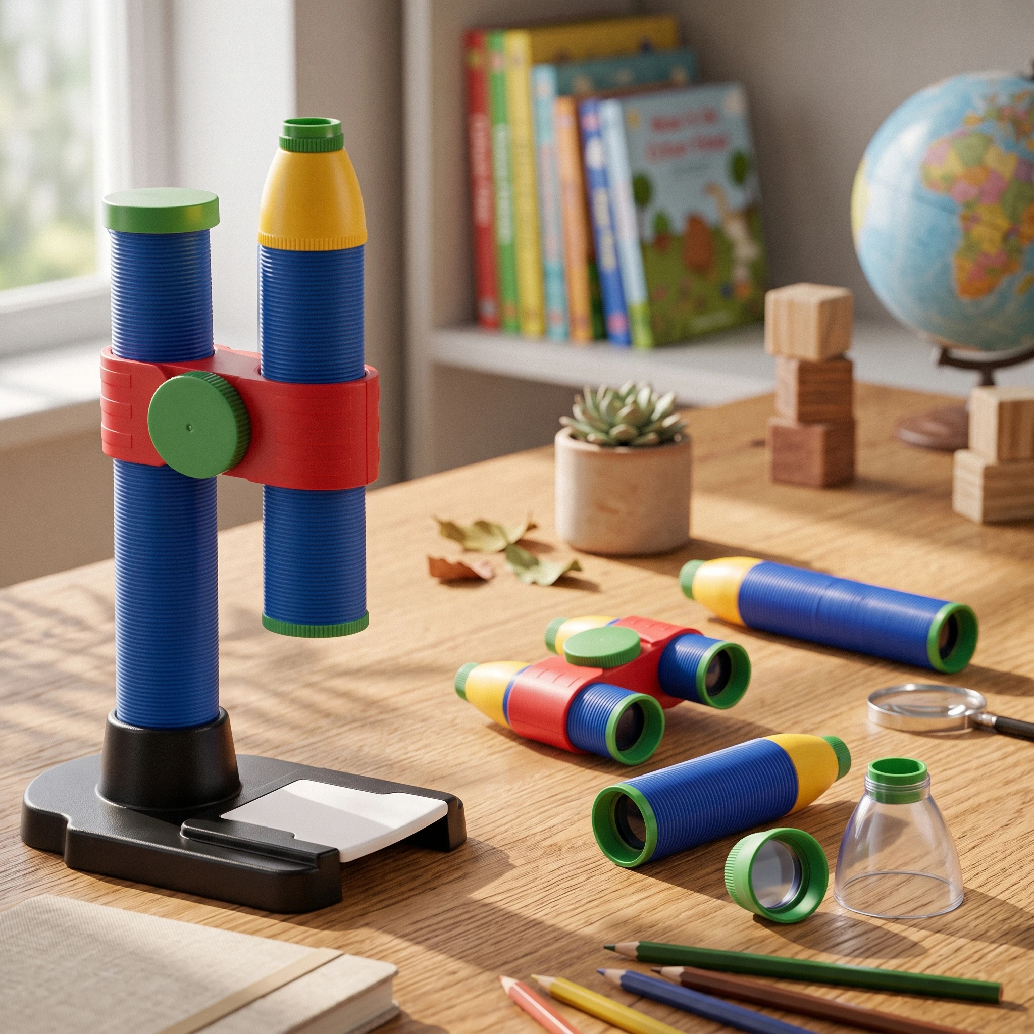 Optical Assembly Kit Engineering Science Exploration Kit Optical Viewing Device Experimentation for Children, Classroom