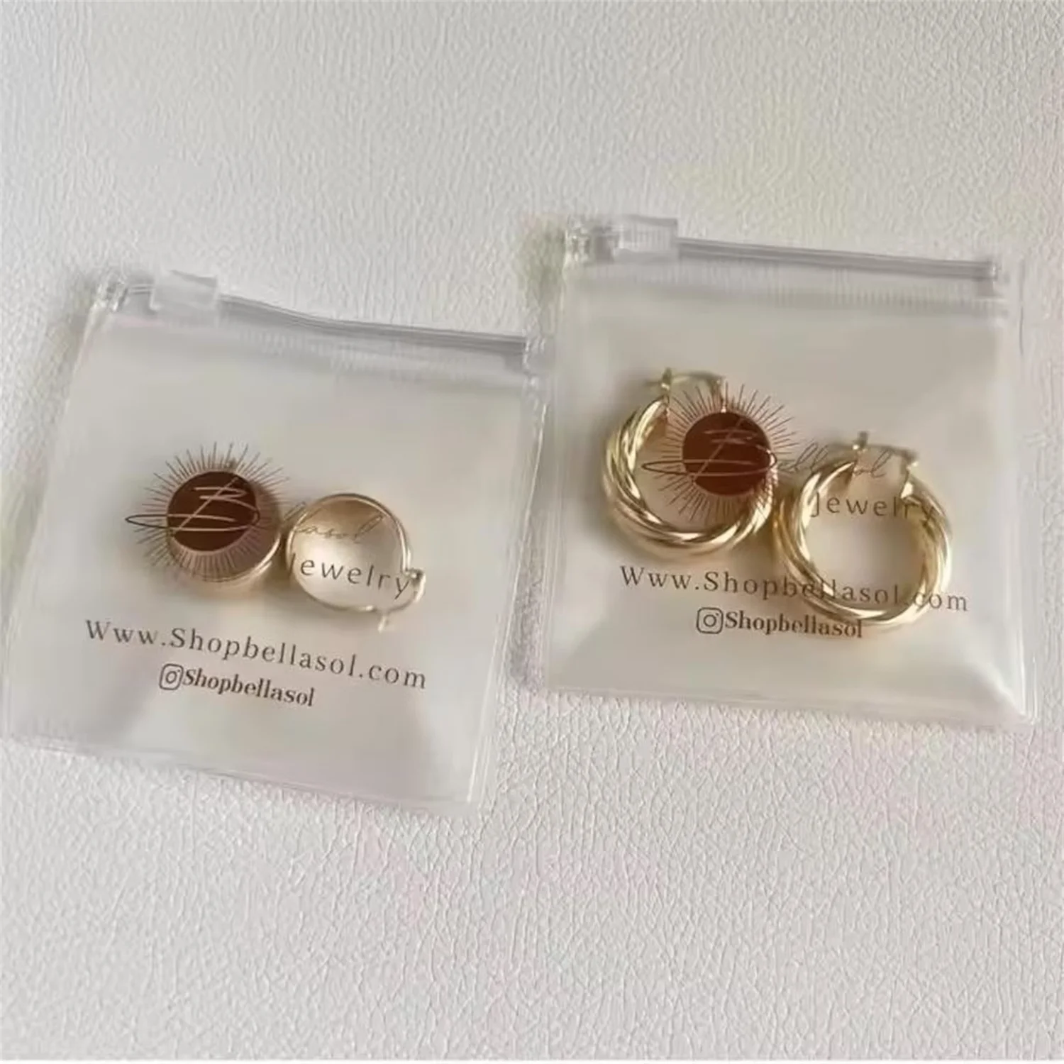 

Сумка для ювелирных изделий на 100, прозрачная сумка на молнии из ПВХ, высококачественная упаковка для ювелирных изделий по индивидуальному заказу, сумка для ювелирных изделий на заказ с бревно