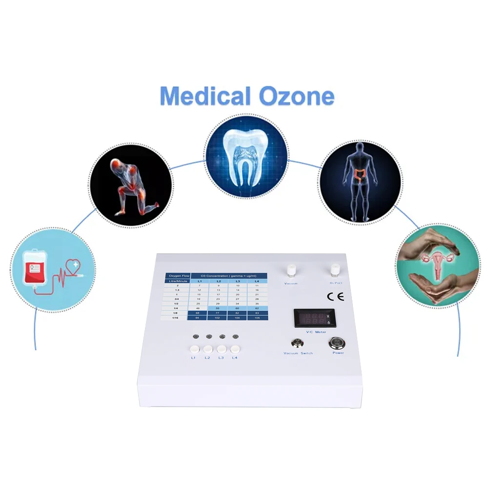 medical adjustable ozone generator therapy treatment equipment