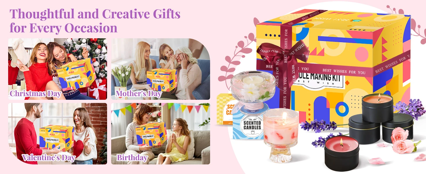 DIY candle making kit