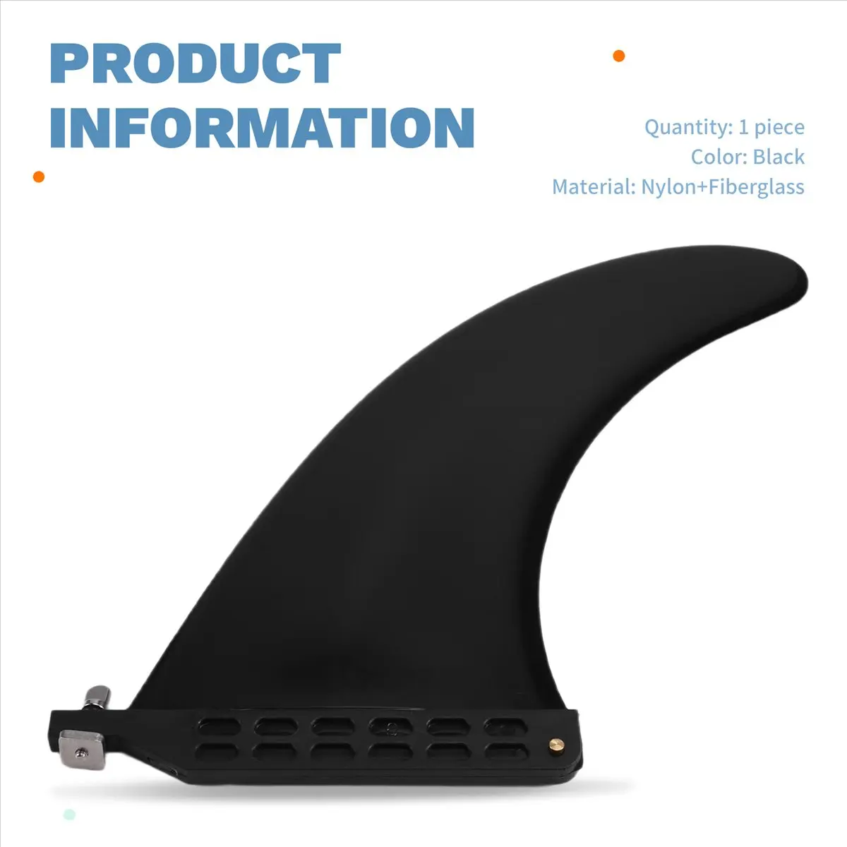 [MEGAL SALE]10inch Paddle Board Fin with Surf Fin Center Fin ,for Surfboards & Paddle Boards Surfing Accessories