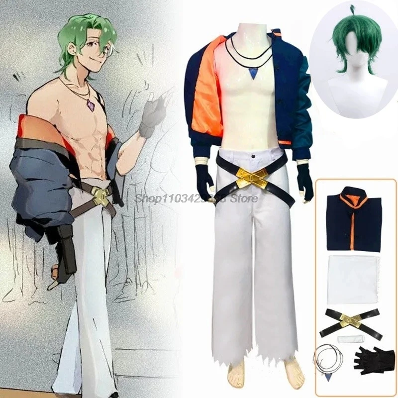 Anime SK8 the Infinity Joe/Kojirou Nanjou Cosplay Costume Full Sets Men Halloween Party Show Event Outfit  XS-XXXL