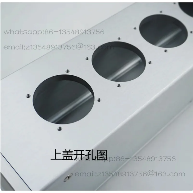 95 All-aluminum Power Amplifier Chassis, Fever Audio American European Standard Power Filter Shell, Socket Plug, Panel In Stock