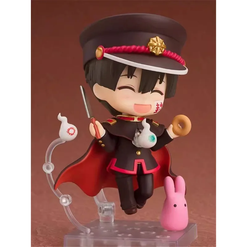 Hanako Figur Aksi Wajah Dapat Dipertukarkan Mainan Model Figur Aksi Orisinalitas Versi Q Kartun Lucu Hanako-kun Terikat Toilet