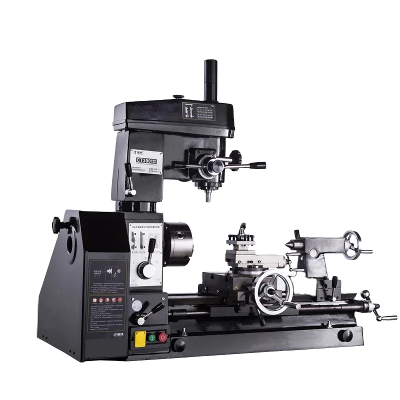 3 in 1 bench top metal lathe CT300 combo lathe machine price