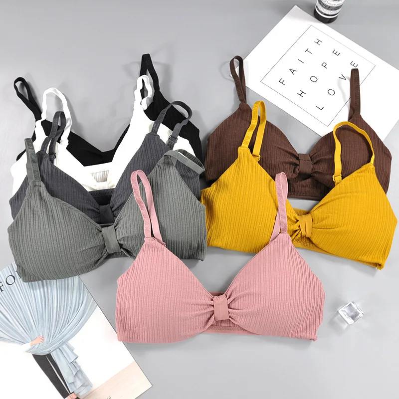 

Women Triangle Bra Thin Seamless Bralette Backless Seamless Bras for Women Sexy Underwear Wrapped Chest Breathable Tube Top Bras