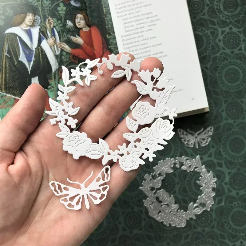 Różne serie dekoracji wykrojniki do metalu szablony DIY papier do scrapbookingu/karty fotograficzne wykrojniki do wytłaczania