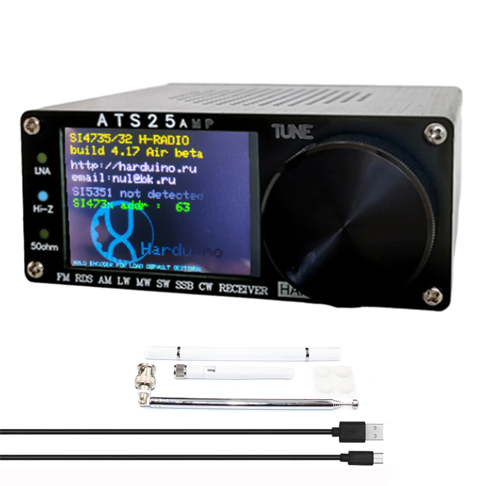 

4.17 Firmware ATS25AMP RDS Receiver Full Radio With Spectrum Scanning Receiver For Electric Equipment DIY Accessories