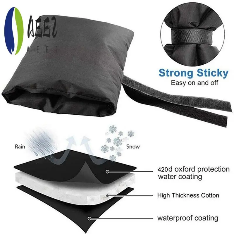 

AEE2-4Pcs Faucet Insulation And Anti-Freezing Cover Outdoor Winter Protective Cover For Autumn And Winter Plus Cotton