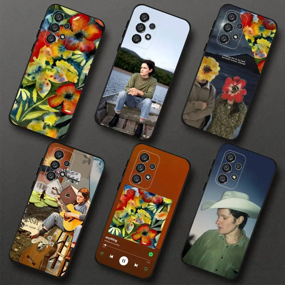 

Adrianne Lenker Phone Case For Samsung S 25,24,23,22,30,21,10,9,Ultra,Plus,Lite,FE,4,5G Black Soft Case