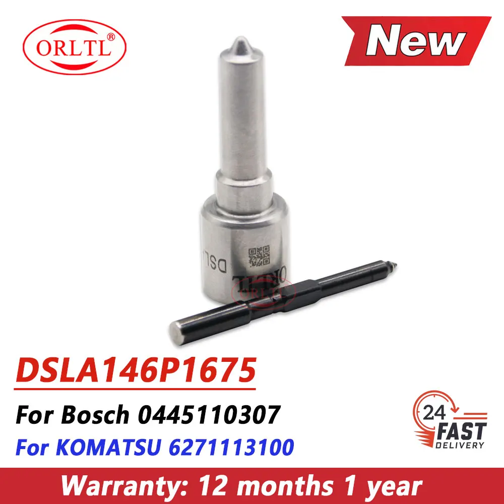 

Форсунка DSLA146P1675 Дизельный инжектор DSLA 146 P 1675 Черный игольчатый распылитель 0433175471 для Komatsu 6271113100 0445110307