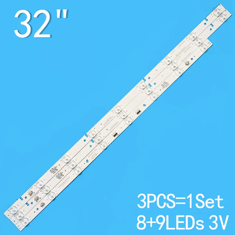 

LED Backlight strip lamp For LED315D8-ZC14-03 LED315D9 MTV-3223LW LE32F8210 32EU3100 LD32U3100 LE32MXF5 LED32A700 32PAL5358