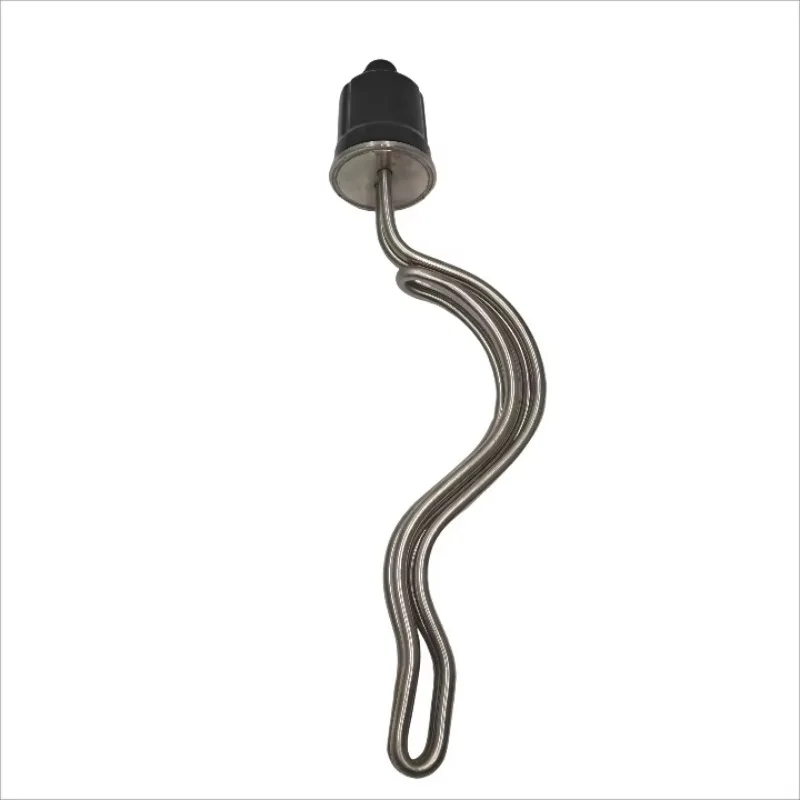 high power industrial electric stainless steel screw flange pipe rod immersion heater